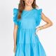 Anne Dress- Turquoise-3CW9S50