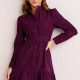 Elizabeth Dress- Eggplant-I7WXUC1